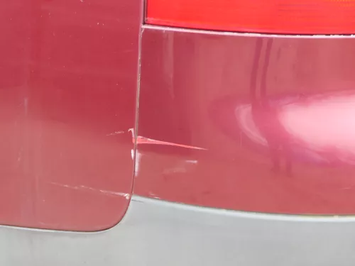 Audi A6 4B Kombi Avant Stoßstange hinten Heckstoßstange   rot LZ3L (184093)