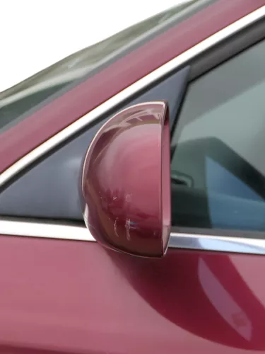 Audi A6 4B Spiegel Außenspiegel links elektrisch rot LZ3L + GLAS (184094)