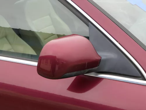 Audi A6 4B Spiegel Außenspiegel rechts elektrisch rot LZ3L + GLAS (184095)