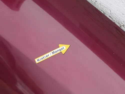 Audi A6 4B Kotflügel vorne rechts rot LZ3L (bis ca.Mitte 2001 passend (184101)