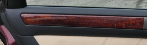 Audi A6 4B C5 Verkleidung Klappe Abdeckung Dekor Holz vavona Bernstein Holz (184113)