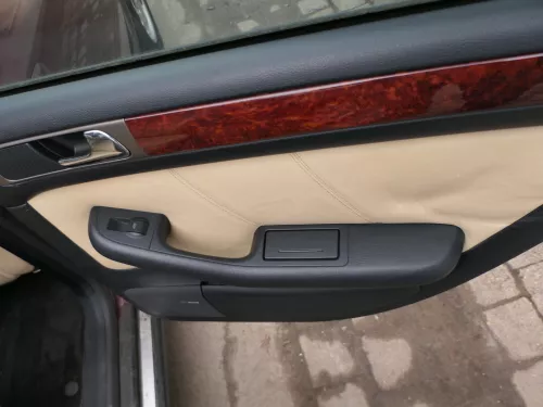 Audi A6 4B C5 Verkleidung Klappe Abdeckung Dekor Holz vavona Bernstein Holz (184113)