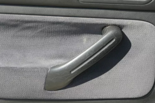 1x VW Golf 4 1J Limousine Türverkleidung Verkleidung Tür hinten links schwarz Ve (184155)