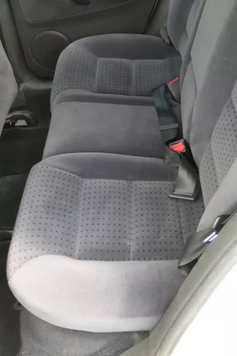 VW Golf 4 Limousine Sitz Rückbank Rücksitzbank hinten Sitze Velour schwarz