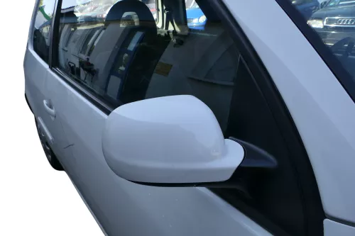 VW Lupo Arosa elektrischer Spiegel Außenspiegel rechts weiß LB9A (184167)