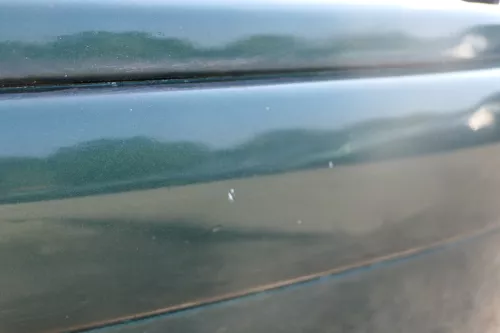 VW Bora Stoßstange vorne Frontstoßstange Stoßfänger vorn grün LC6M SWR (184177)