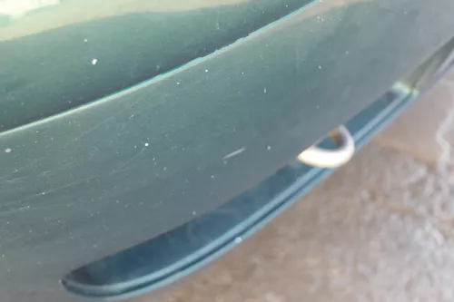 VW Bora Stoßstange vorne Frontstoßstange Stoßfänger vorn grün LC6M SWR (184177)