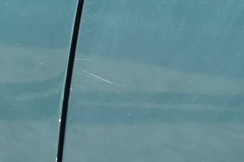 VW Golf 4 Bora Tür hinten links nur Kombi / Variant grün LC6M - ohne Anbauteile (184182)