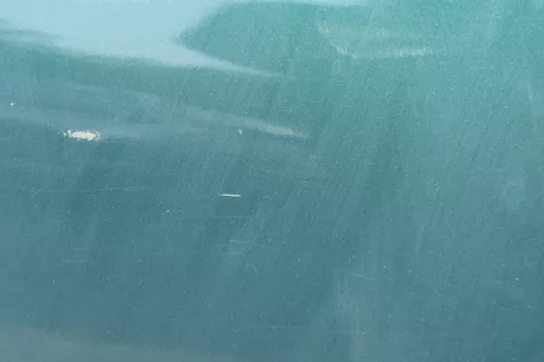 VW Golf 4 Bora Tür hinten links nur Kombi / Variant grün LC6M - ohne Anbauteile (184182)