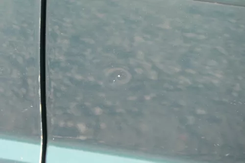 VW Golf 4 Bora Tür hinten links nur Kombi / Variant grün LC6M - ohne Anbauteile (184182)