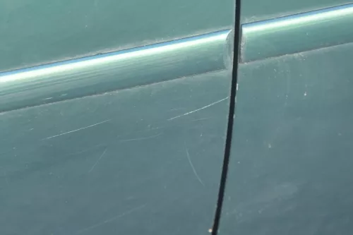 VW Golf 4 Bora Tür hinten rechts nur Kombi / Variant grün LC6M -ohne Anbautei (184183)