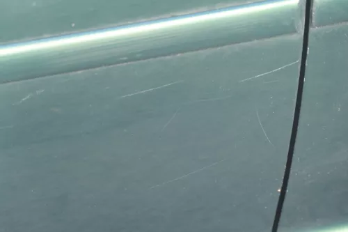 VW Golf 4 Bora Tür hinten rechts nur Kombi / Variant grün LC6M -ohne Anbautei (184183)