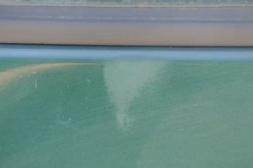 VW Golf 4 Bora Tür hinten rechts nur Kombi / Variant grün LC6M -ohne Anbautei (184183)