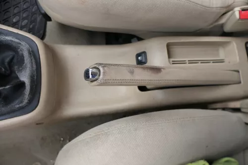 VW Golf 4 Bora Mitteltunnel Aschenbecher hinten Verkleidung Becherhalter beige  (184196)