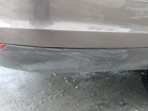 Golf 5 + 6 Kombi Avant NUR Spoiler für Stoßstange hinten Heckstoßstange schwarz  (184229)