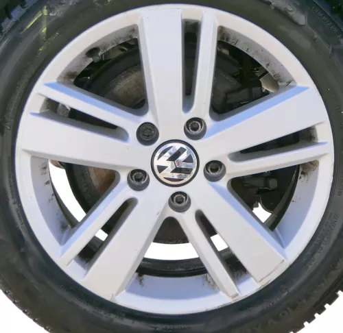 1x Felge Alufelge original VW Golf 6 Touran 6,5jx16H2 ET50 5C0601025AB ALU  1