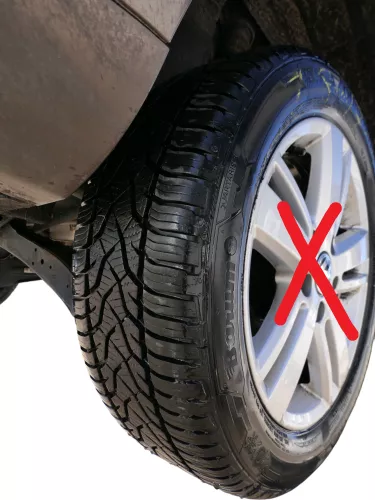 2x VW Golf 6 A3 8P 205/55 R16 94V XL Allwetterreifen ca. 7-8 mm - nur Reifen  (184273)