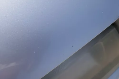 Skoda Fabia 6Y Motorhaube Klappe vorne silber LF7T vorn     (OHNEgrill!) (184278)