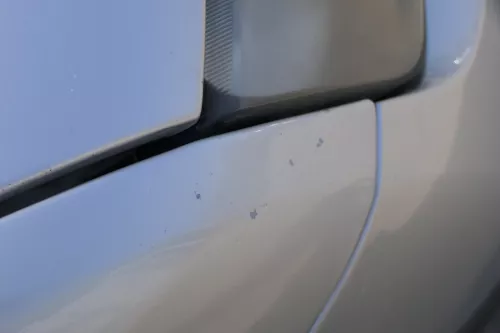 Skoda Fabia 6Y Kotflügel vorne rechts grau silber LF7T auch Kombi Facelift (184280)