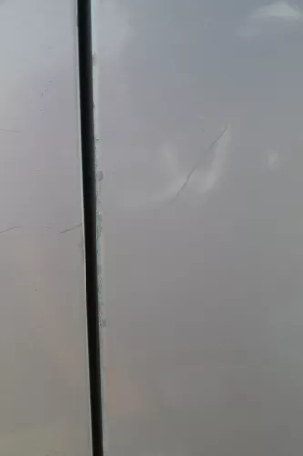 Skoda Fabia 6Y Kombi Limousine Tür vorne rechts Beifahrertür grau silber LF7T (184281)