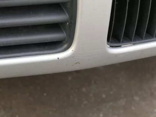 Skoda Octavia 1U Stoßstange vorne Frontstoßstange grau silber LF7T abBj.2001 (184301)