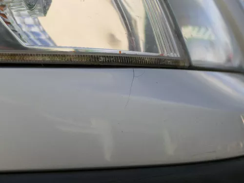 Skoda Octavia 1U Stoßstange vorne Frontstoßstange grau silber LF7T abBj.2001 (184301)