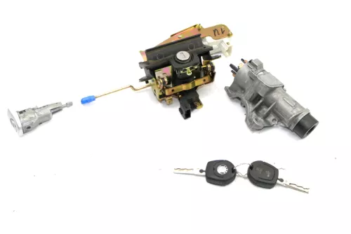 Skoda Octavia 1U Schloßsystem Türschloß 2x Funk Schlüssel Schloß Zündschloß Tür