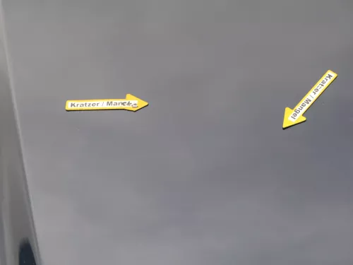 Seat Ibiza 6L Motorhaube Haube Klappe vorne blau LW5U 6L0823031D (184375)