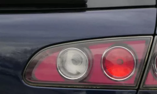 Ibiza 6L Rücklicht hinten rechts innen Rückleuchte Lampenträger schwarz smoke