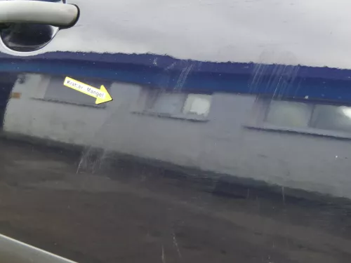 Seat Ibiza 6L Tür Beifahrertür 2/3-Türer vorne rechts blau LW5U ohne Anbauteile (184389)