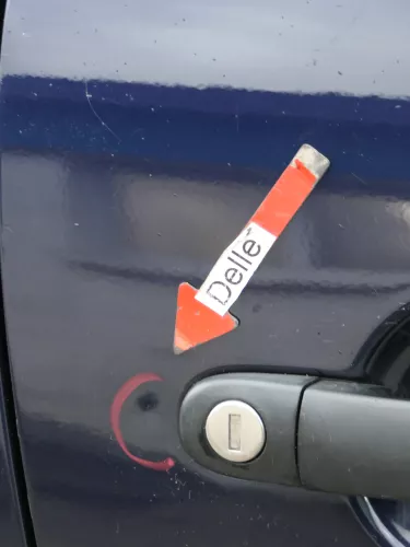 Seat Ibiza 6L Tür Beifahrertür 2/3-Türer vorne rechts blau LW5U ohne Anbauteile (184389)