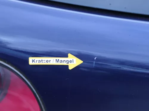 Ibiza 6L Heckklappe Klappe hinten Kofferraumklappe blau LW5U - ohne Spoiler (184391)