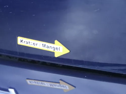 Ibiza 6L Heckklappe Klappe hinten Kofferraumklappe blau LW5U - ohne Spoiler (184391)