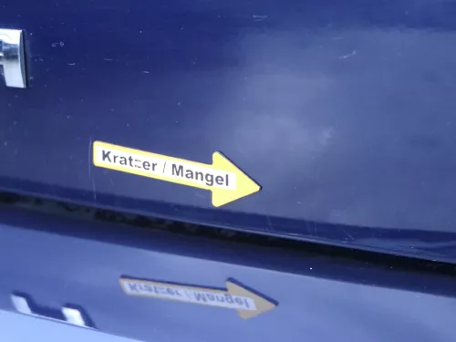 Ibiza 6L Heckklappe Klappe hinten Kofferraumklappe blau LW5U - ohne Spoiler (184391)