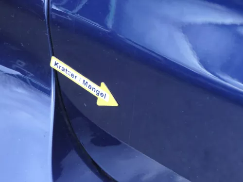 Ibiza 6L Heckklappe Klappe hinten Kofferraumklappe blau LW5U - ohne Spoiler (184391)