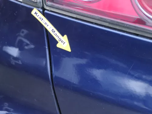 Ibiza 6L Heckklappe Klappe hinten Kofferraumklappe blau LW5U - ohne Spoiler (184391)