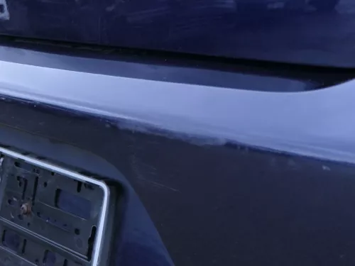 Seat Ibiza 6L Stoßstange Heckstoßstange hinten blau LW5U Facelift (184392)