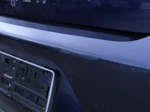 Seat Ibiza 6L Stoßstange Heckstoßstange hinten blau LW5U Facelift (184392)