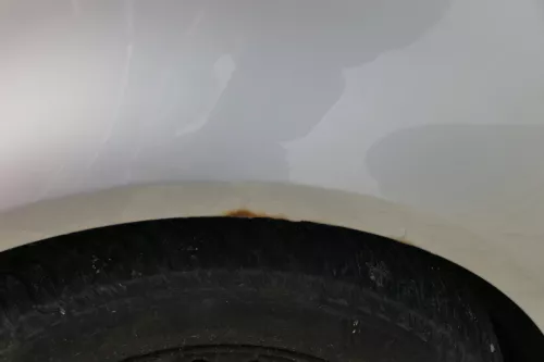 VW Golf 5 V 1K Kotflügel vorne links silber LA7W reflexsilber       Rost (184417)