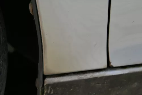 VW Golf 5 V 1K Kotflügel vorne links silber LA7W reflexsilber       Rost (184417)