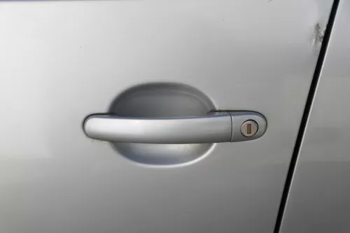 Golf 5 V 1K Tür Türblatt vorne links Fahrertür 4/5-Türer silber LA7W + Rahmen (184421)