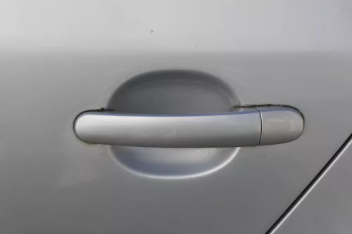 Golf 5 V 1K Tür Türrahmen hinten links 4/5-Türer grau silber LA7W -ohneAnbautei (184424)