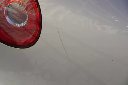 VW Golf 5 V Heckklappe hinten Kofferraumklappe + Scheibe grau silber LA7W (184427)