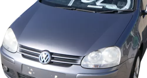 VW Golf 5 V 1K Motorhaube Haube Klappe vorne grau LA7T