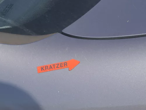 VW Golf 5 V 1K Kotflügel vorne rechts grau LA7T (184446)