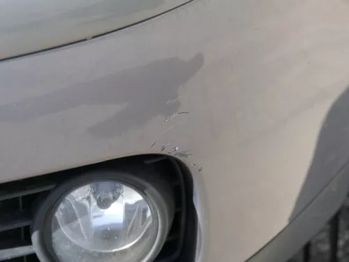 VW Golf 5 1K V Stoßstange vorne Frontoßstange Stoßfänger grau LA7T (184448)