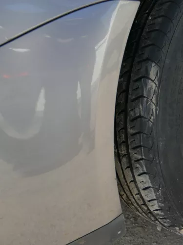 VW Golf 5 1K V Stoßstange vorne Frontoßstange Stoßfänger grau LA7T (184448)