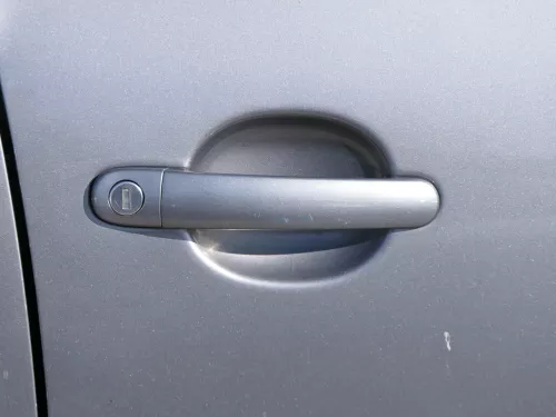 Golf 5 V 1K Tür Türblatt vorne rechts Beifahrertür 4/5-Türer grau LA7T +Rahmen (184449)