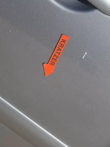 Golf 5 V 1K Tür Türblatt vorne rechts Beifahrertür 4/5-Türer grau LA7T +Rahmen (184449)