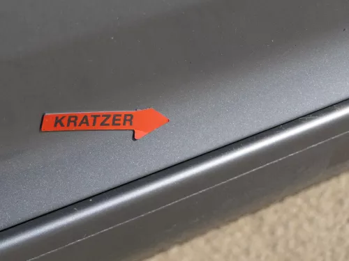 Golf 5 V 1K Tür Türblatt vorne rechts Beifahrertür 4/5-Türer grau LA7T +Rahmen (184449)